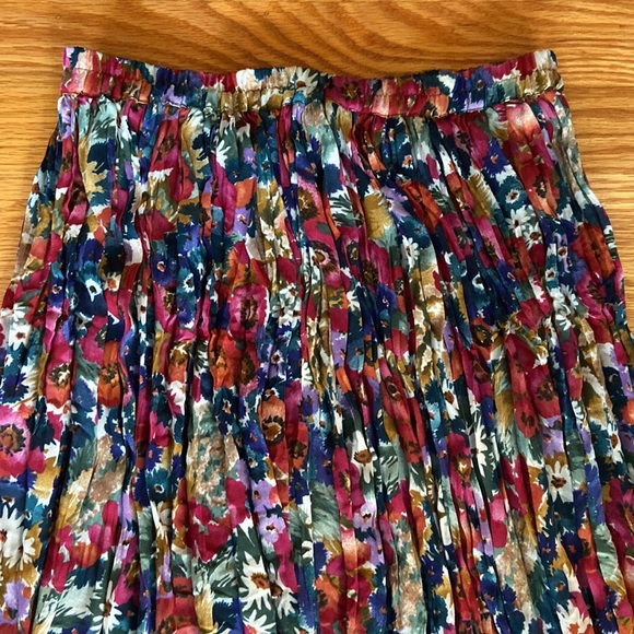 Express Dresses & Skirts - Express Vintage Pleated Maxi Skirt